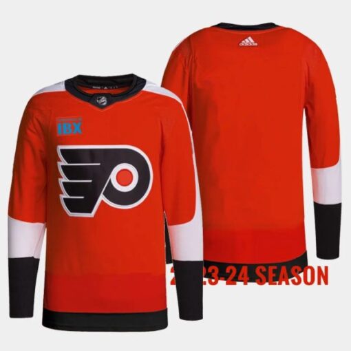 Philadelphia Flyers Team 2023 2024 Home Burnt Orange Jersey
