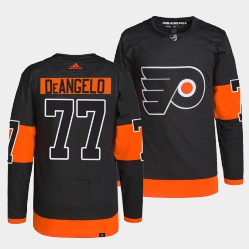 Philadelphia Flyers Tony DeAngelo Alternate Black Jersey