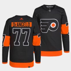 Philadelphia Flyers Tony DeAngelo Alternate Black Jersey