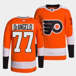 Philadelphia Flyers Tony DeAngelo Home Orange Jersey