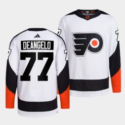 Philadelphia Flyers Tony DeAngelo Reverse White Jersey