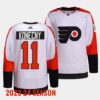 Philadelphia Flyers Travis Konecny 2023 St. Patricks Day Green Jersey