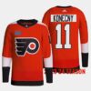 Philadelphia Flyers Tony DeAngelo Home Orange Jersey