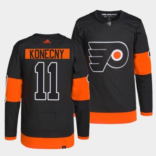 Philadelphia Flyers Travis Konecny Alternate Black Jersey