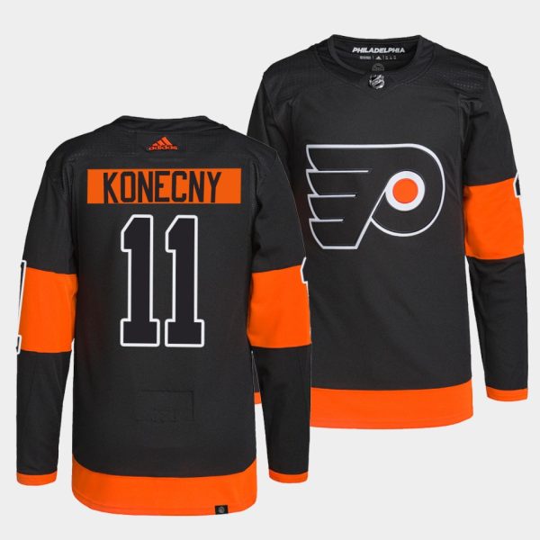 Philadelphia Flyers Travis Konecny Alternate Black Jersey Philadelphia Flyers Travis Konecny Alternate Black Jersey