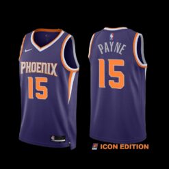 Phoenix Suns Cameron Payne 2022-23 Purple Icon Edition Jersey