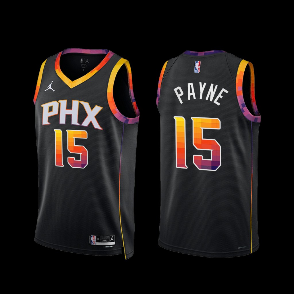 Phoenix Suns Cameron Payne 2022-23 Statement Edition Jersey Black Phoenix Suns Cameron Payne 2022-23 Statement Edition Jersey Black
