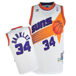 Phoenix Suns Charles Barkley White Vintage Jersey