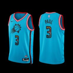Phoenix Suns Chris Paul 2022-23 City Edition Jersey Turquoise