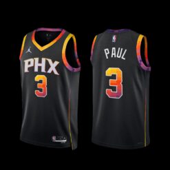 Phoenix Suns Chris Paul 2022-23 Statement Edition Jersey Black