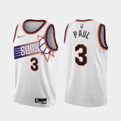 Phoenix Suns Chris Paul 2022-23 White Association Edition Jersey