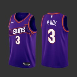 Phoenix Suns Chris Paul 2023-24 Purple Icon Edition Jersey