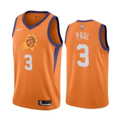 Phoenix Suns Chris Paul Orange Statement Jersey