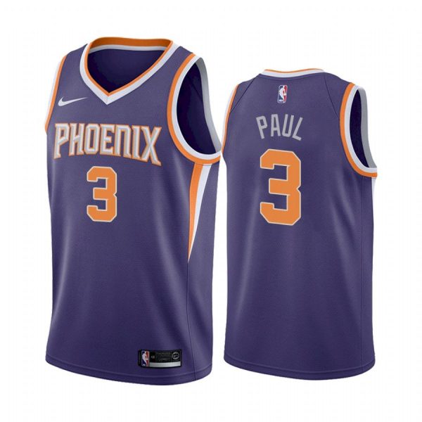 Phoenix Suns Chris Paul Purple Icon Jersey Phoenix Suns Chris Paul Purple Icon Jersey