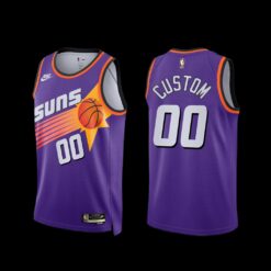 Phoenix Suns custom 2022-23 Purple Classic Edition Jersey