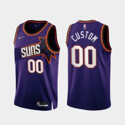 Phoenix Suns Custom 2022-23 Purple Icon Edition Jersey