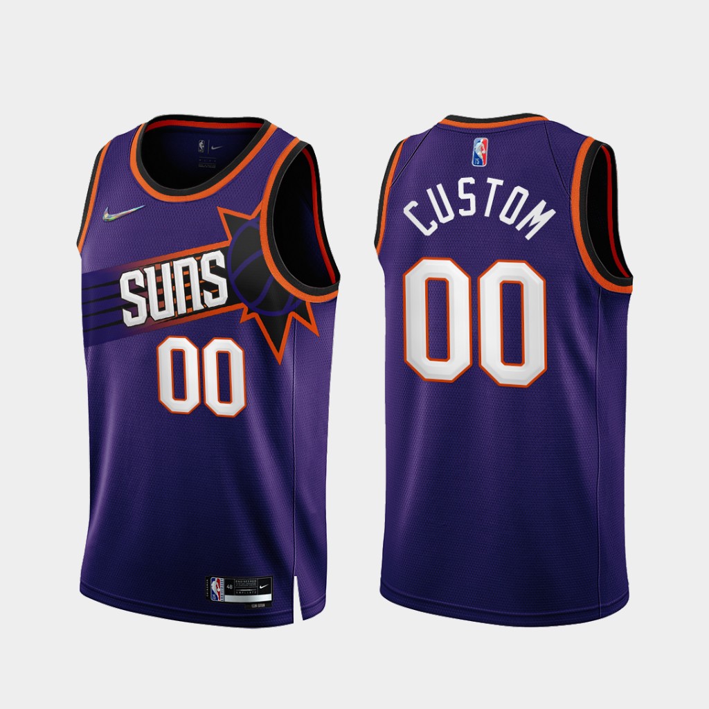 Phoenix Suns Custom 2022-23 Purple Icon Edition Jersey Phoenix Suns Custom 2022-23 Purple Icon Edition Jersey