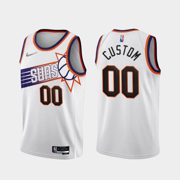 Phoenix Suns Custom 2022-23 White Association Edition Jersey Phoenix Suns Custom 2022-23 White Association Edition Jersey
