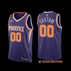 Phoenix Suns custom 2023 Purple Icon Edition Jersey