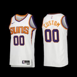 Phoenix Suns custom 2023 White Association Edition Jersey
