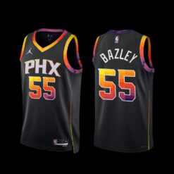Phoenix Suns Darius Bazley 2022-23 Statement Edition Jersey Black
