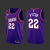 Phoenix Suns DeAndre Ayton Black Statement Jersey