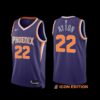 Phoenix Suns Deandre Ayton 2022-23 Purple Icon Edition Jersey