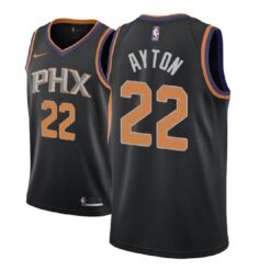 Phoenix Suns DeAndre Ayton Black Statement Jersey