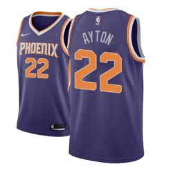Phoenix Suns DeAndre Ayton Purple Icon Jersey