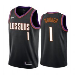 Phoenix Suns Devin Booker 2020 Black City Jersey