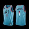 Phoenix Suns Devin Booker 2022 Split White Purple