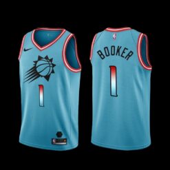 Phoenix Suns Devin Booker 2022-23 Blue City Edition Jersey