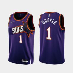 Phoenix Suns Devin Booker 2022-23 Purple Icon Edition Jersey