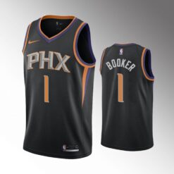 Phoenix Suns Devin Booker Black Statement Jersey