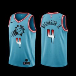 Phoenix Suns Duane Washington Jr. 2022-23 City Edition Jersey Blue