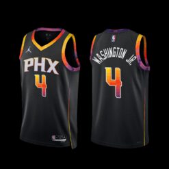 Phoenix Suns Duane Washington Jr. 2022-23 Statement Edition Jersey Black
