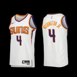 Phoenix Suns Duane Washington Jr. 2023 Association Edition Jersey White