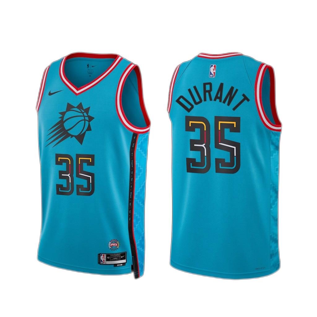 Phoenix Suns Kevin Durant 2022-23 Turquoise City Edition Jersey Phoenix Suns Kevin Durant 2022-23 Turquoise City Edition Jersey