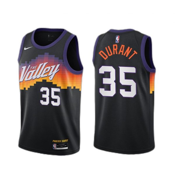 Phoenix Suns Kevin Durant Black Valley City Edition Jersey Phoenix Suns Kevin Durant Black Valley City Edition Jersey