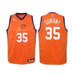 Phoenix Suns Kevin Durant Orange Statement Edition Jersey