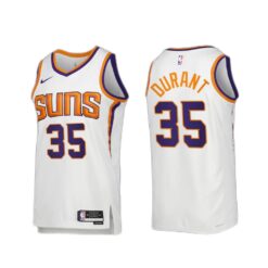 Phoenix Suns Kevin Durant White Association Edition Jersey