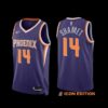 Phoenix Suns Landry Shamet 2023-24 Purple Icon Edition Jersey