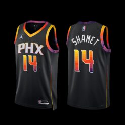 Phoenix Suns Landry Shamet 2022-23 Statement Edition Jersey Black