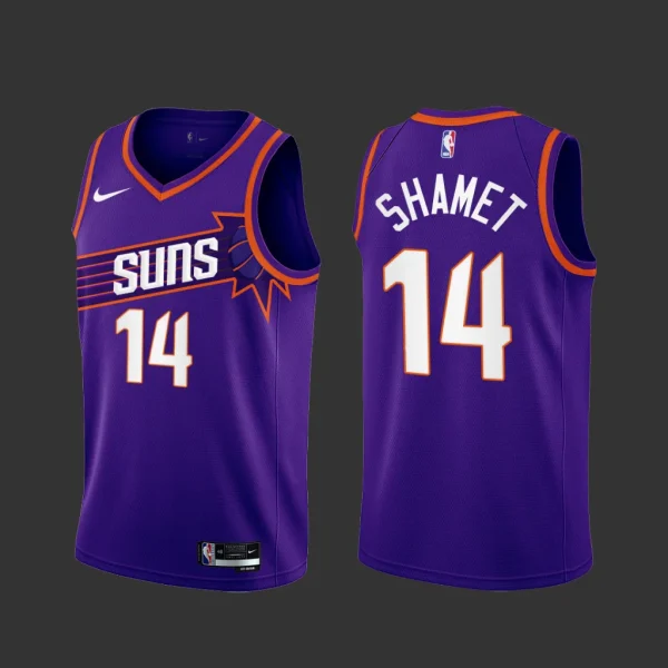Phoenix Suns Landry Shamet 2023-24 Purple Icon Edition Jersey Phoenix Suns Landry Shamet 2023-24 Purple Icon Edition Jersey