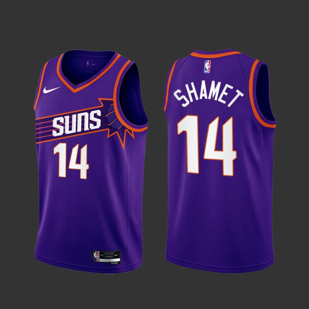 Phoenix Suns Landry Shamet 2023-24 Purple Icon Edition Jersey Phoenix Suns Landry Shamet 2023-24 Purple Icon Edition Jersey