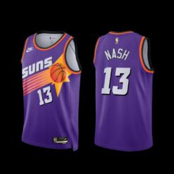 Phoenix Suns Steve Nash 2022-23 Purple Classic Edition Jersey