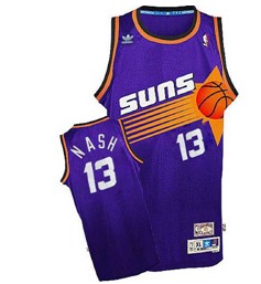 Phoenix Suns Steve Nash Purple Throwback Jersey