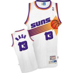 Phoenix Suns Steve Nash White Throwback Jersey