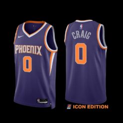 Phoenix Suns Torrey Craig 2022-23 Purple Icon Edition Jersey