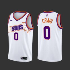 Phoenix Suns Torrey Craig 2023-24 White Association Edition Jersey